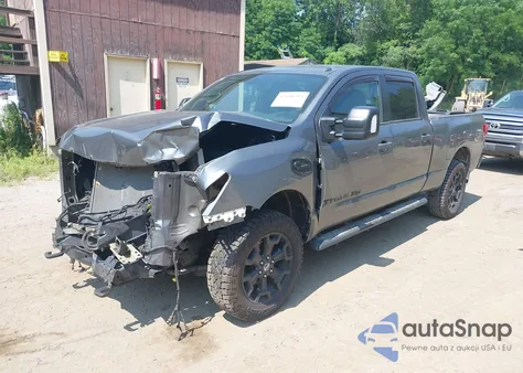 2018 Nissan Titan Xd Sl Diesel z USA, uszkodzony, nr VIN 1N6BA1F47JN533955